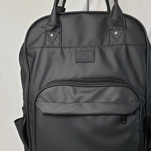 Matein Men's 17" Black Travel Laptop Backpack College Anti-Theft TSA-Friendly